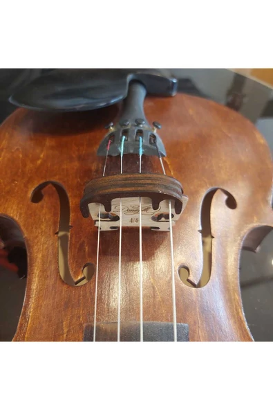 Keman Tel Takımı Reçine Rosin Köprü Susturucu Tum Aksesuarlar Bir Arada - 6