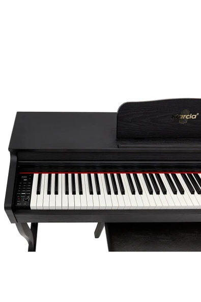 Marcia Mk-880bk Beyaz Ve Siyah 2 Renk 88 Hammer Action Tuşlu Dijital Piano-tabure Hediyeli - 3