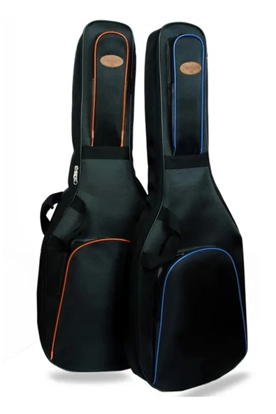 Yüksek Koruma Takamine Elektro Elektrik Ve Akustik Gitar Kılıfı Taşıma Çantası Gigbag Soft Case - Resim 2