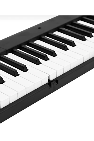 Piyano Köhner FX-220 Katlanır Taşınabilir 88 tuş hassasiyetli piyano +taşıma kılıfı - 6