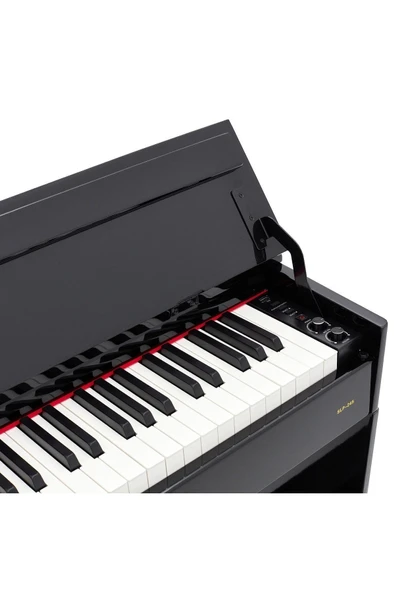 Slp-245 Siyah Ve Beyaz 2 Renk Dijital Konsol Piyano, Bluetooth, Tuş Hassasiyeti, 88 Tuşlu Ve Tabure - 4