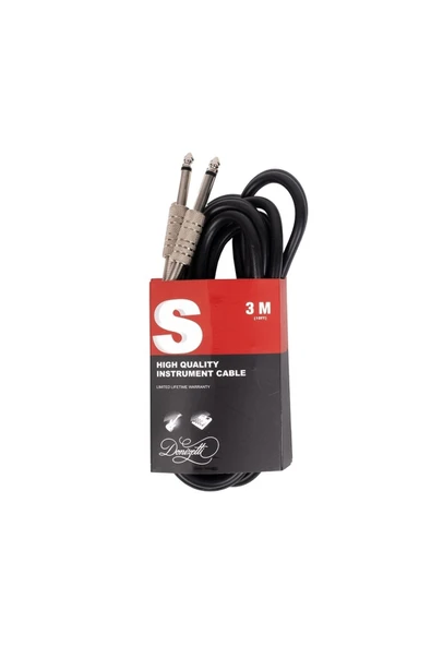 Gitar Jak Kablo 3mt Ahşap Pena Hediyeli - 2