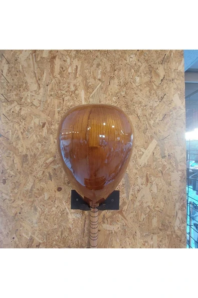 Ahşap Bağlama Saz Duvar Askısı Standı Siyah - Resim 2