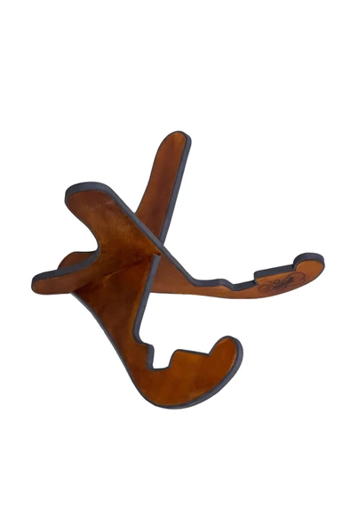 Gitaristlerin Tercihi - Klasik - Akustik - Elektro Elektrik Uyumlu Ahşap Gitar Standı - 6