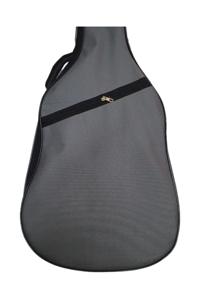 OD44 3. SERİ KLASİK GİTAR TAŞIMA KILIFI SOFTCASE GRİ RENK - Resim 3