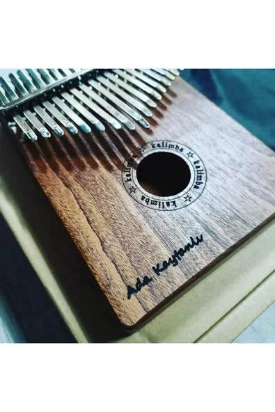 Kişiye Özel Kalimba 17 Tuş Full Set Hediye Paketi - 1