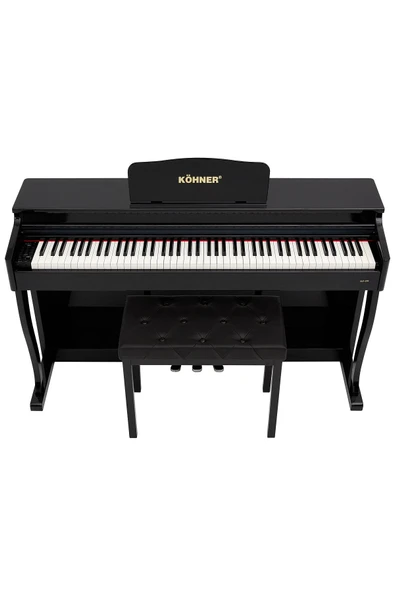 Slp-275 Bk Dijital Konsol Piyano, Bluetooth, Tuş Hassasiyeti, 88 Tuşlu, Kapaklı