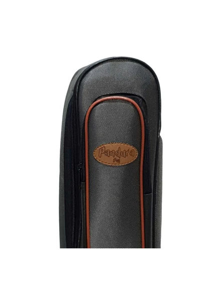 Profesyonel SU GEÇİRMEZ 20 MM PEDLİ Gigbag Akustik Gitar Kılıfı Gri - Resim 7