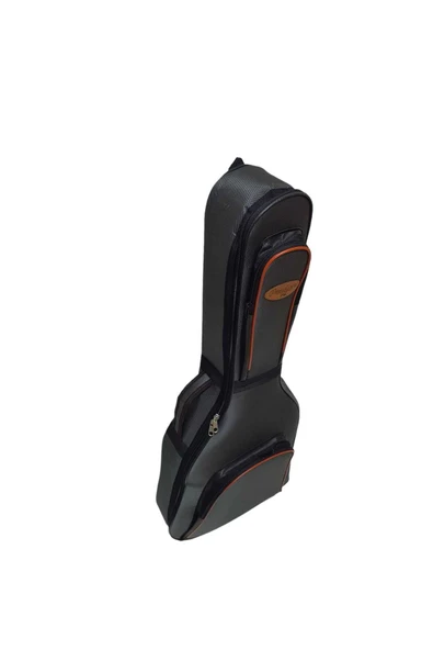 Profesyonel SU GEÇİRMEZ 20 MM PEDLİ Gigbag Akustik Gitar Kılıfı Gri - Resim 3