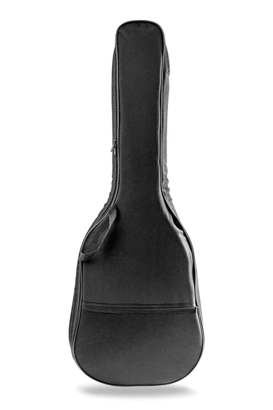 Profesyonel Su Geçirmez, 20 Mm Pedli Soft Case Akustik Gitar Kılıfı - Ahşap Pena Kolye Hediye - 6
