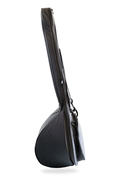 Kısa Sap Bağlama Saz Kılıfı Gigbag  + Tel Takım  + Duvar Askı Standı Hediyeli - Full Koruma - Resim 2