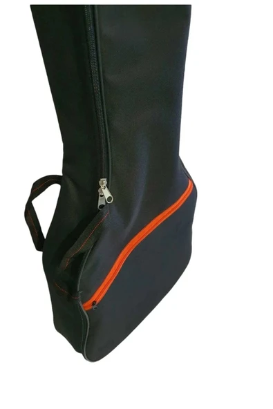 Klasik Gitar Kılıfı Su Geçirmez 10 Mm Pedli Softcase Taşıma Çantası - Ahşap Pena Hediye - Resim 5