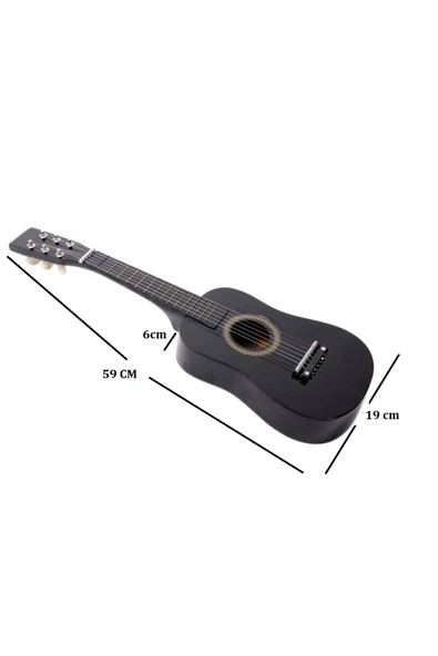 Çocuk Gitarı 23" Bk Renk Siyah - 2