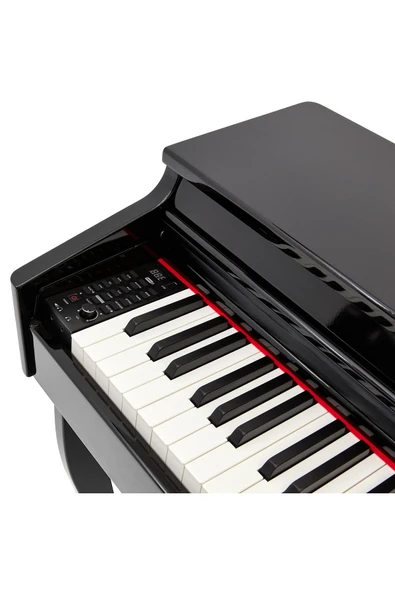Slp-275 Bk Dijital Konsol Piyano, Bluetooth, Tuş Hassasiyeti, 88 Tuşlu, Kapaklı - 5