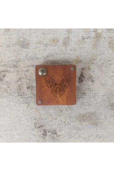 Muzik Severlere Unutulmaz Hatıra Kişiye isime Özel Klasik Akustik Elektro Gitar Ahşap Pena Kutusu - 2