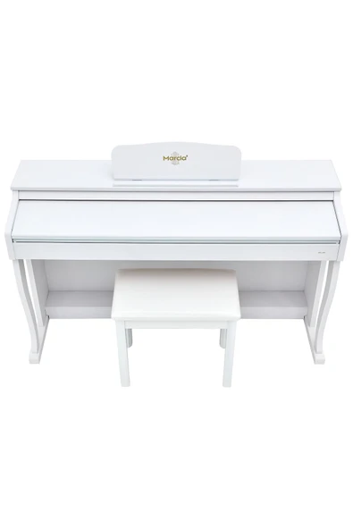 Mk-880 Wh Dijital Konsol Piyano, Bluetooth, Tuş Hassasiyeti, 88 Tuşlu, Kapaklı (KULAKLIK VE TABURE) - 2