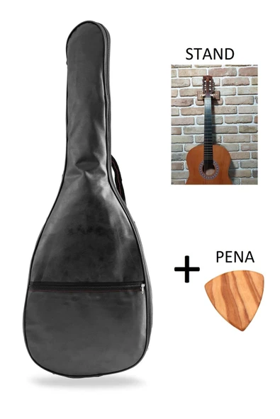 Akustik Gitar Kılıfı  Tüm Standart - Ahsap Pena - Duvar Askı Standı - Hediye ürün görseli