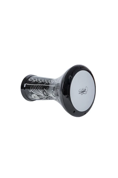 Erzincan Işlemeli Mısır Darbuka - Seyahat Kajon Cajon Kahon- Shaker Marakas Full Perkusyon Set - 6