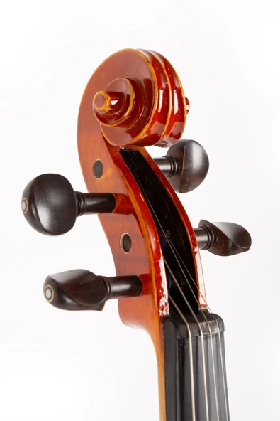 Vl-680 Profesyonel El Yapımı Keman 4/4 Tam Boy (PARLAK) - 12 Yaş Ve Üzeri - 5