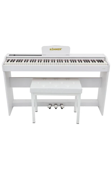 Slp-225 Wh Dijital Konsol Piyano, Bluetooth, Tuş Hassasiyeti, 88 Tuşlu (KULAKLIK VE TABURE)