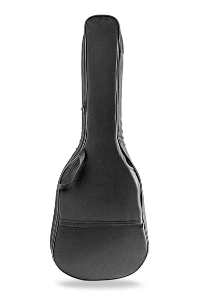 Su Geçirmez 20 Mm Polietilen Destekli Soft Case Klasik Gitar Kılıfı Çantası Ahşap Pena Hediye - Resim 2