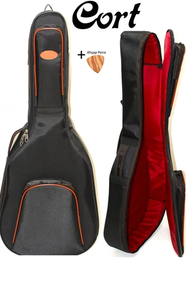 Ultra Yüksek Koruma Cort Akustik Gitar Kılıfı Taşıma Çantası Gigbag Soft Case - 1