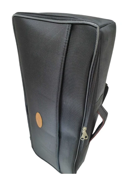 Profesyonel Gigbag Çiftli Kemençe Kılıfı - Gri Renk - Su Geçirmez - Resim 6