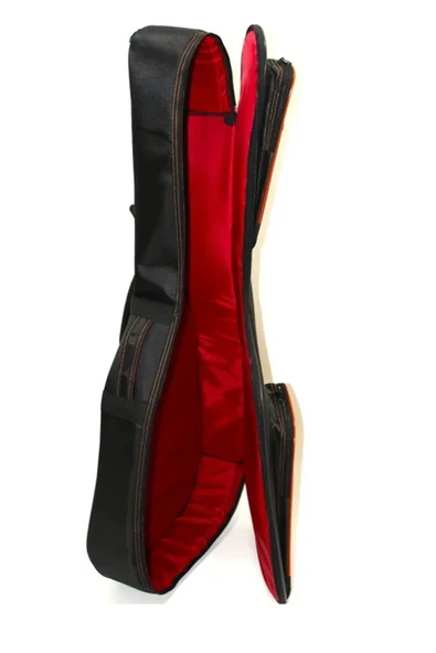 Ultra Yüksek Koruma Yamaha Elektro Elektrik Uyumlu Gitar Kılıfı Taşıma Çantası Gigbag Soft Case - Resim 3