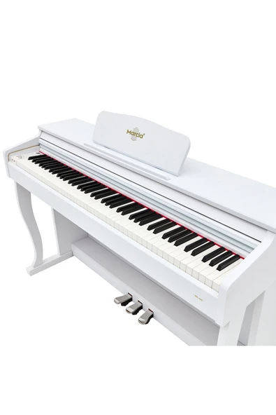 Mk-880 Wh Dijital Konsol Piyano, Bluetooth, Tuş Hassasiyeti, 88 Tuşlu, Kapaklı (KULAKLIK VE TABURE) - 3