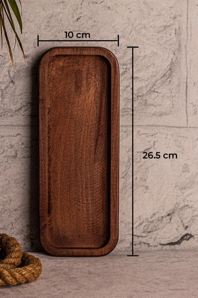 Snippy Milla Kare 8 Parça Tepsili Ahşap Vakumlu Kapaklı Cam Kahvaltılık Çok Amaçlı Cam Çerezlik 230ml - 8