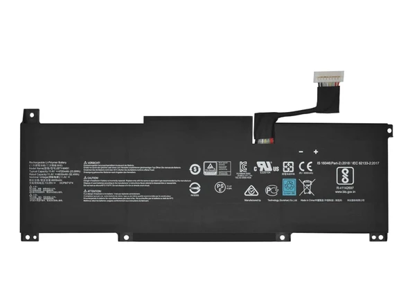RETRO MSI BTY-M491 Notebook Bataryasi - Ver.2 - Beyaz Soket - 10 Pin 8 Hat