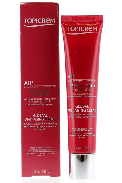 Topicrem AH3 Cream Global Anti-Aging Yaşlanma Karşıtı Krem 40 ml
