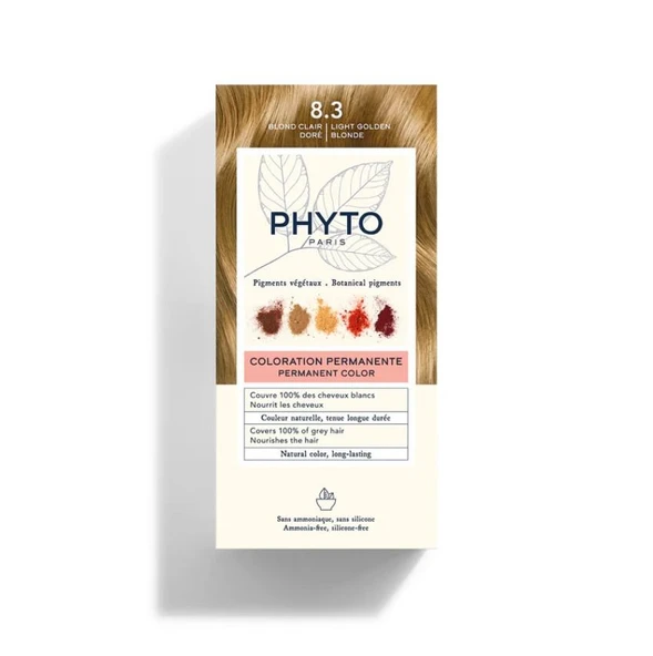 Phyto Color Bitkisel Saç Boyası 8.3 Sarı Dore Yeni Formül ürün görseli