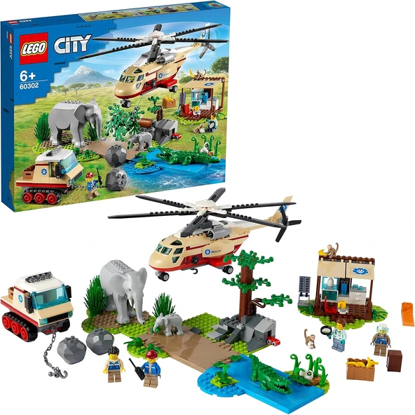LEGO 60302 City Vahşi Hayvan Kurtarma Operasyonu - 2