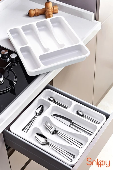 Snippy Spony - Pratik Çekmece Içi Kaşıklık, Kepçelik, Bıçaklık , Düzenleyici 31 x 35,5 ürün görseli