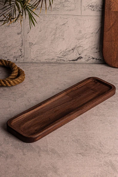 Snippy Ahşap Tepsi 4 Kare Kase Uyumlu 4 Kaselik Elysia Timeless Uyumlu Tepsi Sunumluk ürün görseli