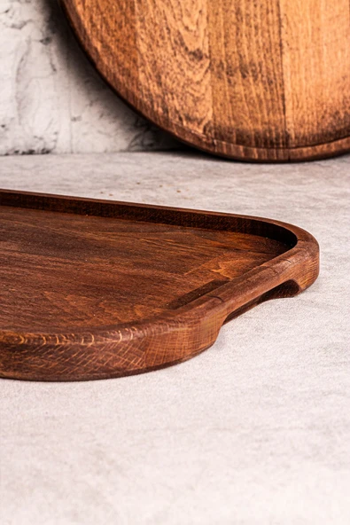 Snippy Bella Ahşap Tepsi 6 Kaselik Elysia Timeless - Resim 2