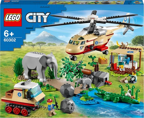 LEGO 60302 City Vahşi Hayvan Kurtarma Operasyonu