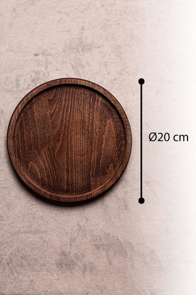 Snippy Royal - 19 cm Kahvaltı Tabağı - Pasta Tabak Tekli Tabak - Resim 4