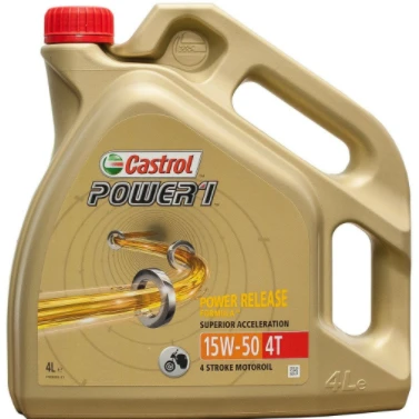 Castrol Power 1 4T 15W50 4 Lt Motosiklet Yağı