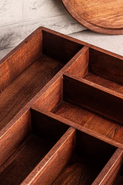 Snippy Holdy - Çekmece İçi Kaşıklık Kepçelik Düzenleyici 6 Bölmeli Çekmecelik - Resim 4