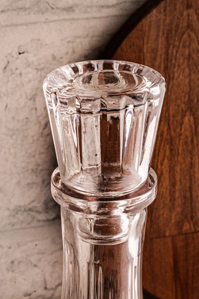 Snippy Vela - El Yapımı Üfleme Cam Lüx Sürahi Karaf 1.2 Lt - 6