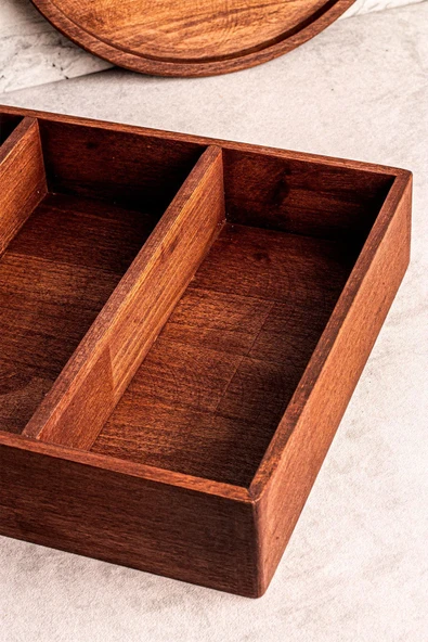 Snippy Holdy Küçük - Çekmece İçi Kaşıklık Kepçelik Düzenleyici 3 Bölmeli Çekmecelik - Resim 3