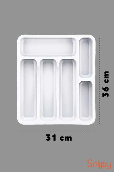 Snippy Spony - Pratik Çekmece Içi Kaşıklık, Kepçelik, Bıçaklık , Düzenleyici 31 x 35,5 - Resim 3