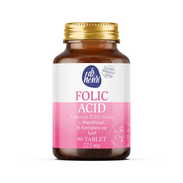 Iyot, Vitamin B6 Ve B12 (metilkobalamin) Folik Asit Içeren Takviye Edici Gıda 90 Kapsül ürün görseli