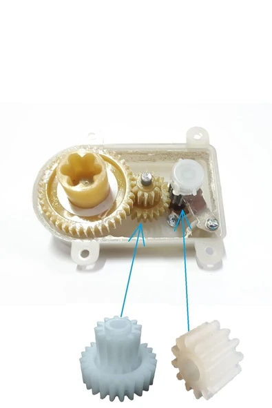 Stilevs Mago Pro Sgh22043 Blender Motor Ve Hazne Kapağı Çift Dişlisi - 2