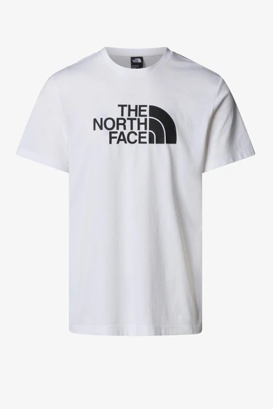 The North Face M Ss Easy Erkek Beyaz T-Shirt NF0A8A6CFN41