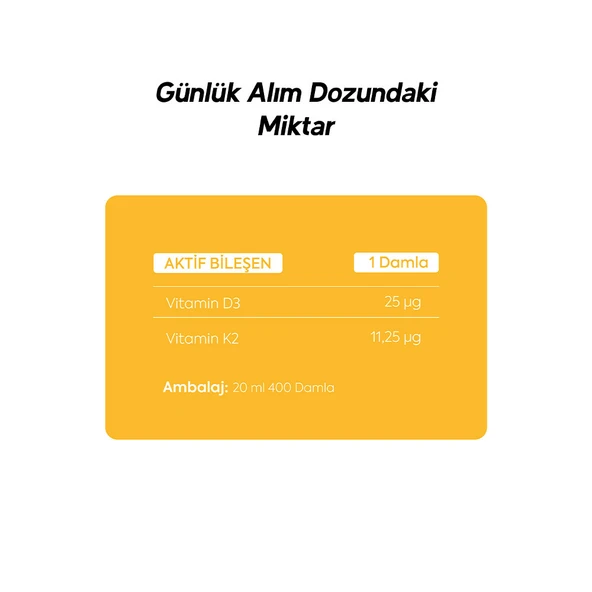 D3 K2 Vitamini içeren Takviye Edici Gıda - Resim 5