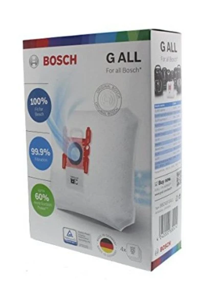 Elektrikli Süpürge Toztorbası Orjinal G All Tipi - Resim 2