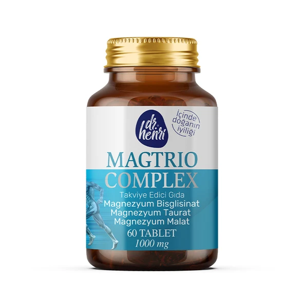 Magtrio Complex, Magnezyum İçeren Takviye Edici Gıda, 60 Tablet ürün görseli